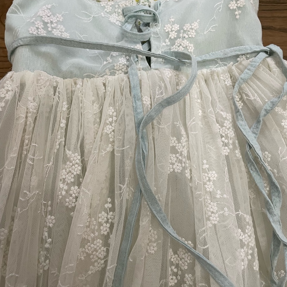 Chasing Fireflies Vignette Girls Tulle Dress Size 7 - Picture 3 of 7